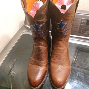 Lucchese Ropers Dallas Cowboys fans